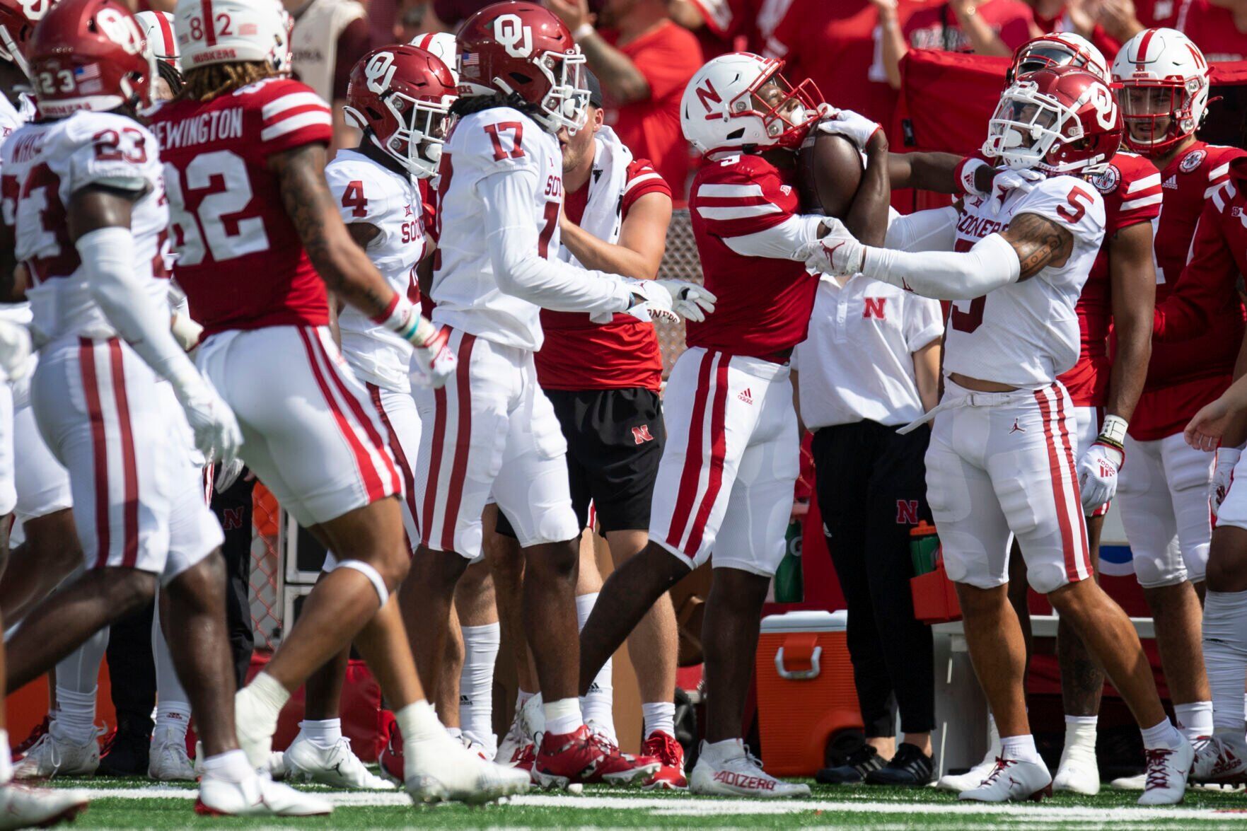 Oklahoma vs. Nebraska, 9.17